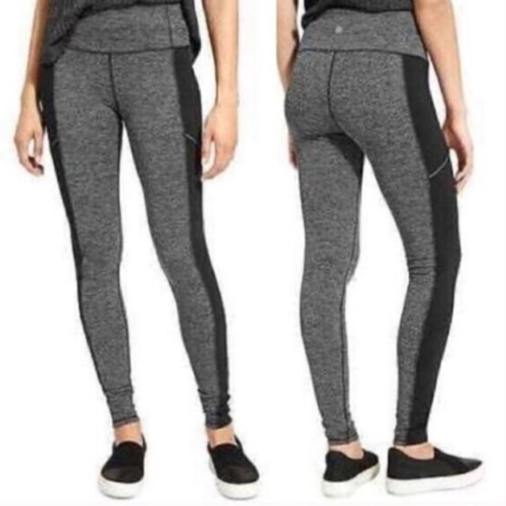 Athleta Herringbone Luxe Metro Drifter Legging Pant W2112 Sz S